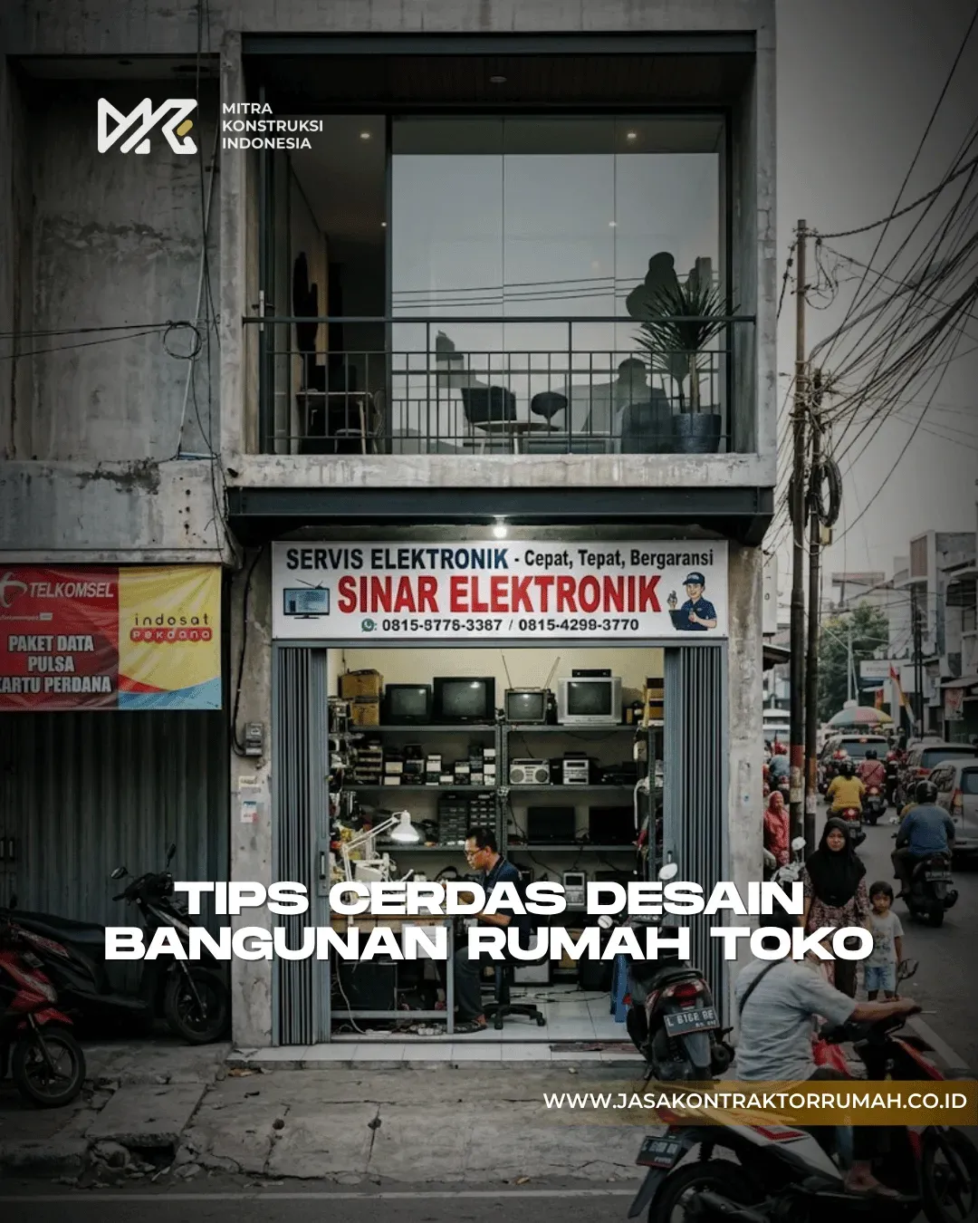Bangunan rumah toko 1
