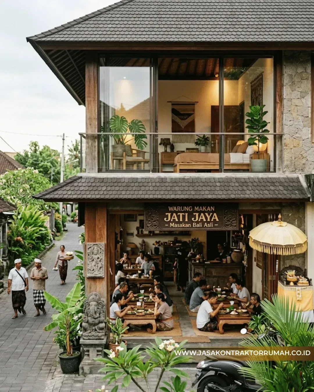 Bangunan rumah toko 3