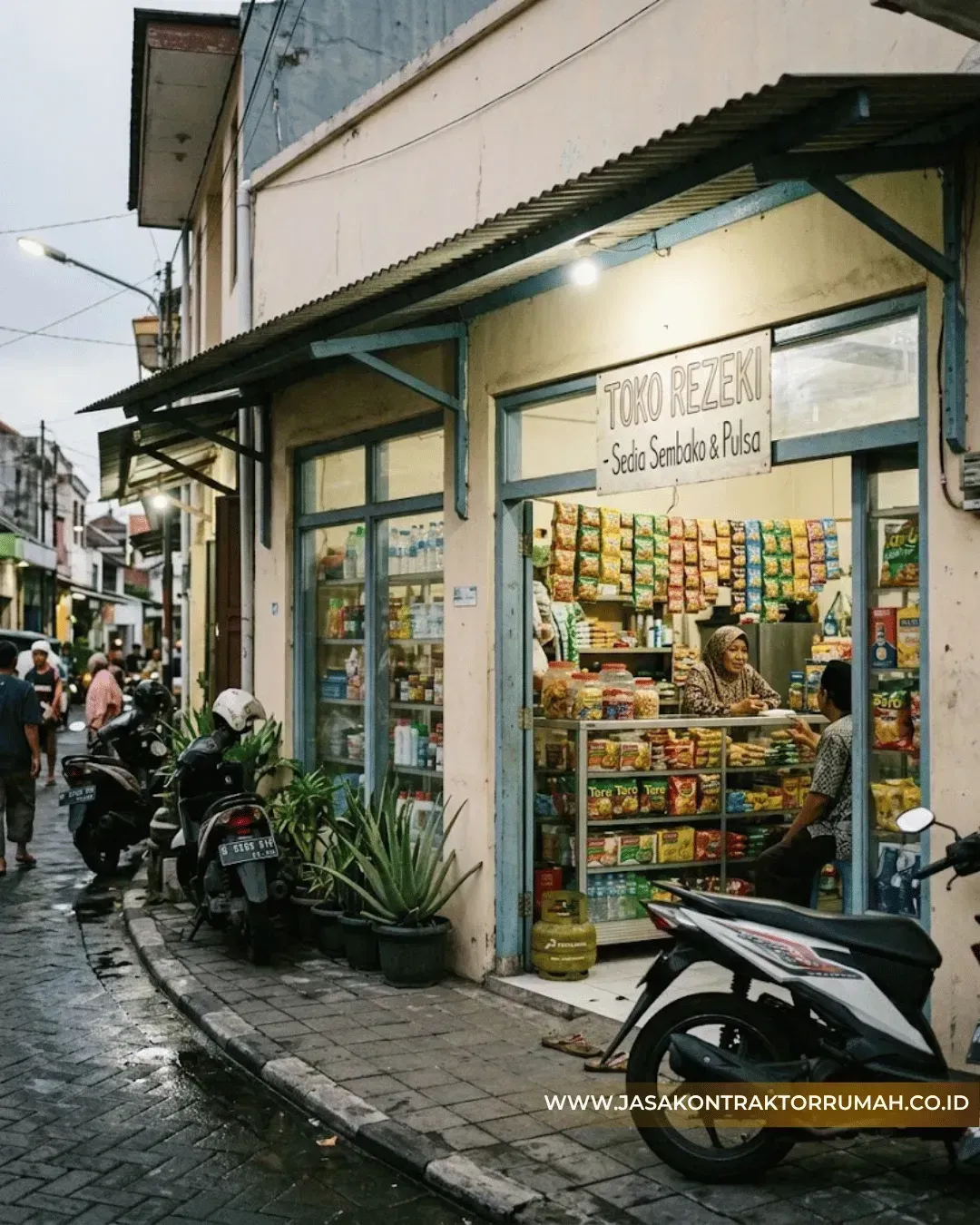 rumah toko 1 lantai 3