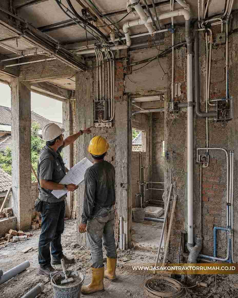Mengabaikan Sistem Kelistrikan dan Plumbing