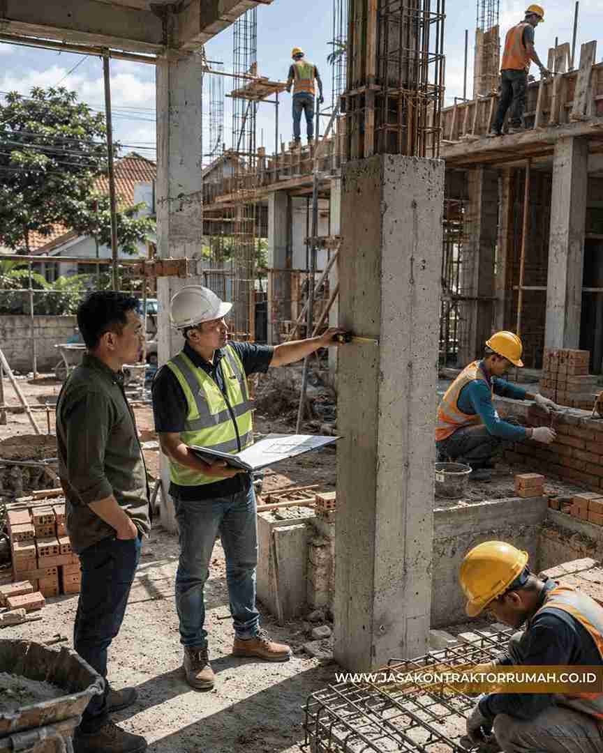 Mengawasi Jalannya Konstruksi