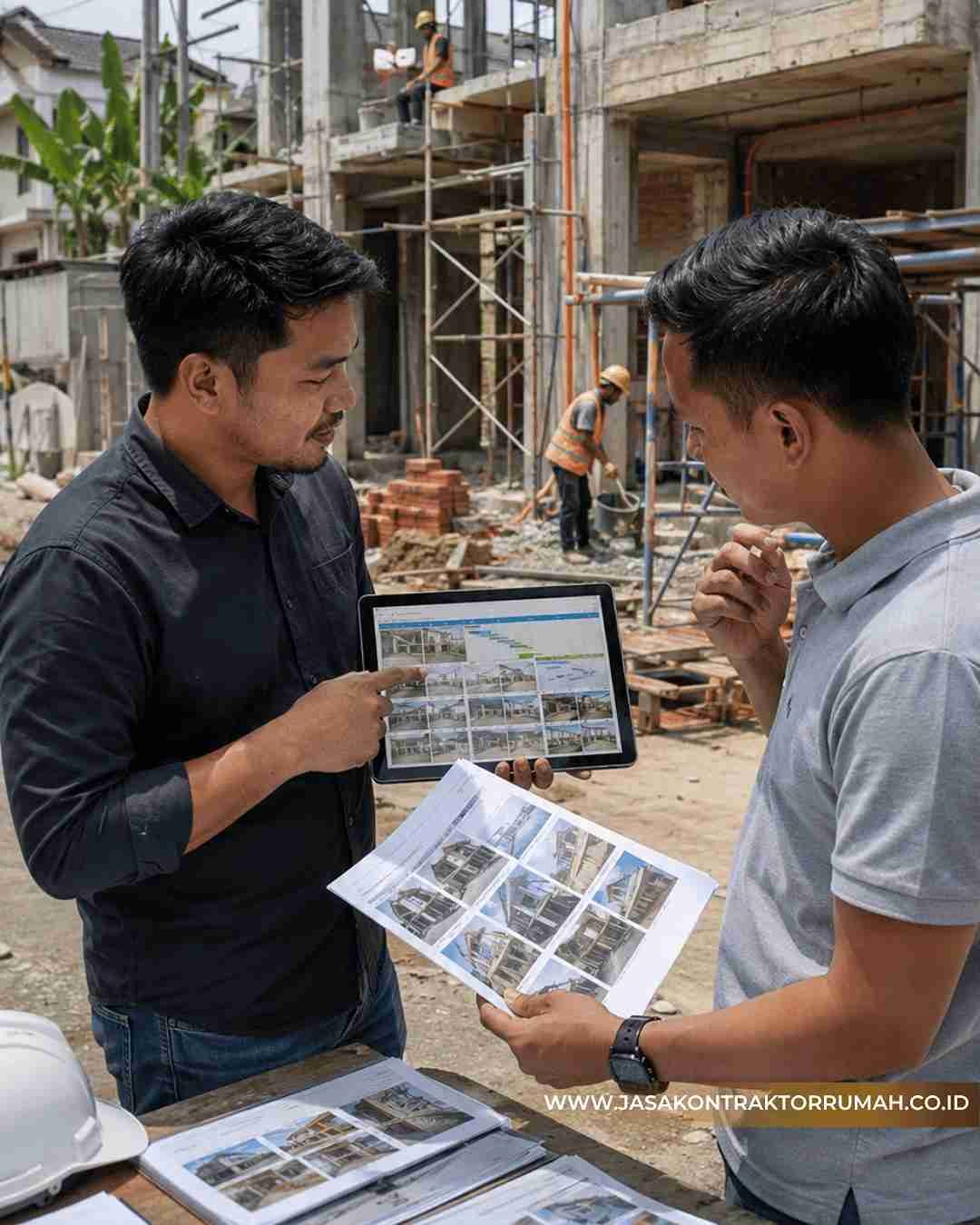 Rutin Memberikan Laporan Perkembangan Pengerjaan