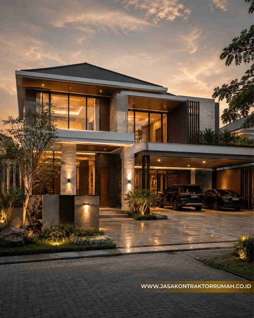 Rumah Mewah - Biaya Rp10 Juta/m²