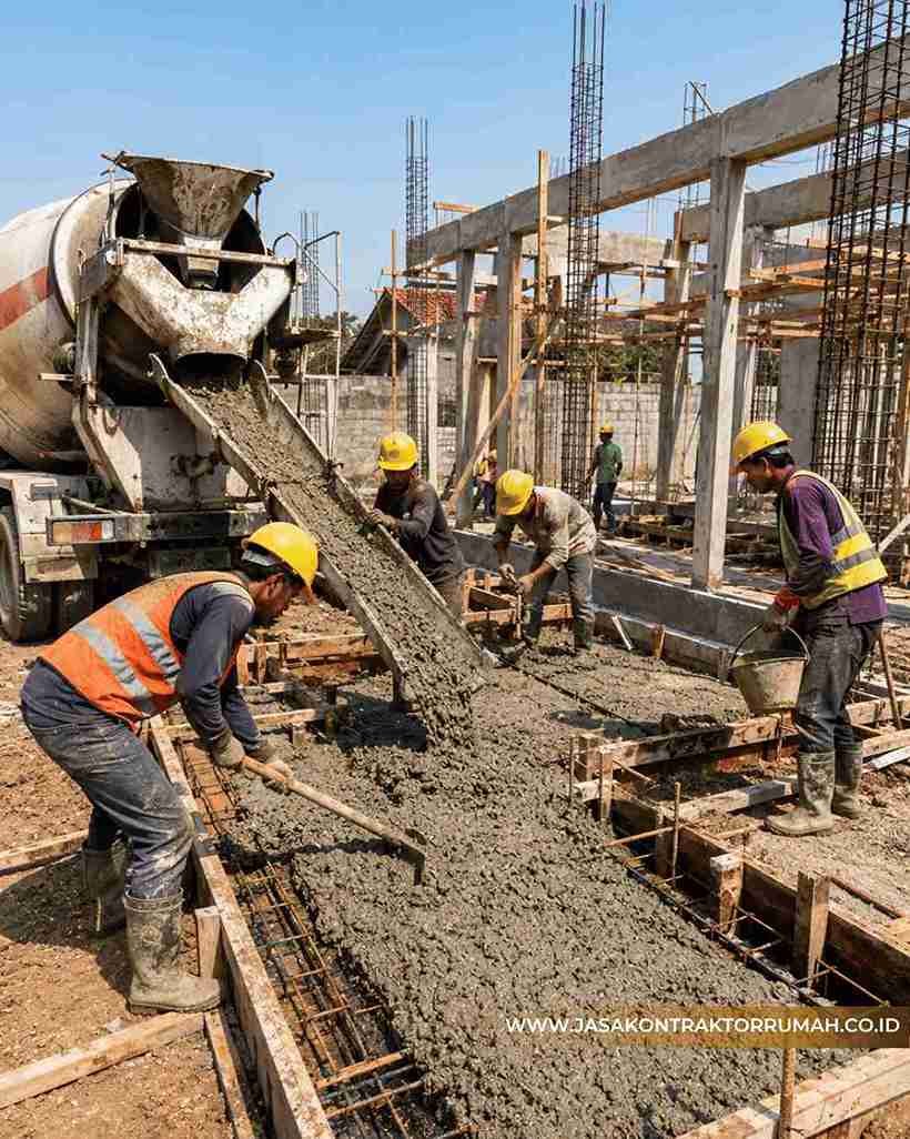 Pengecoran Beton Saat Musim Kemarau