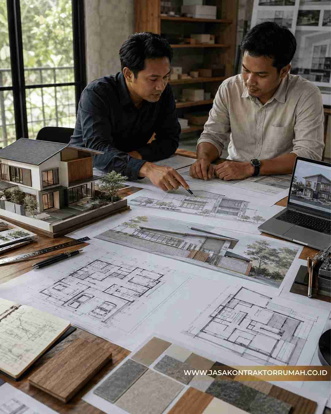 Perencanaan Fasad dan Tata Ruang