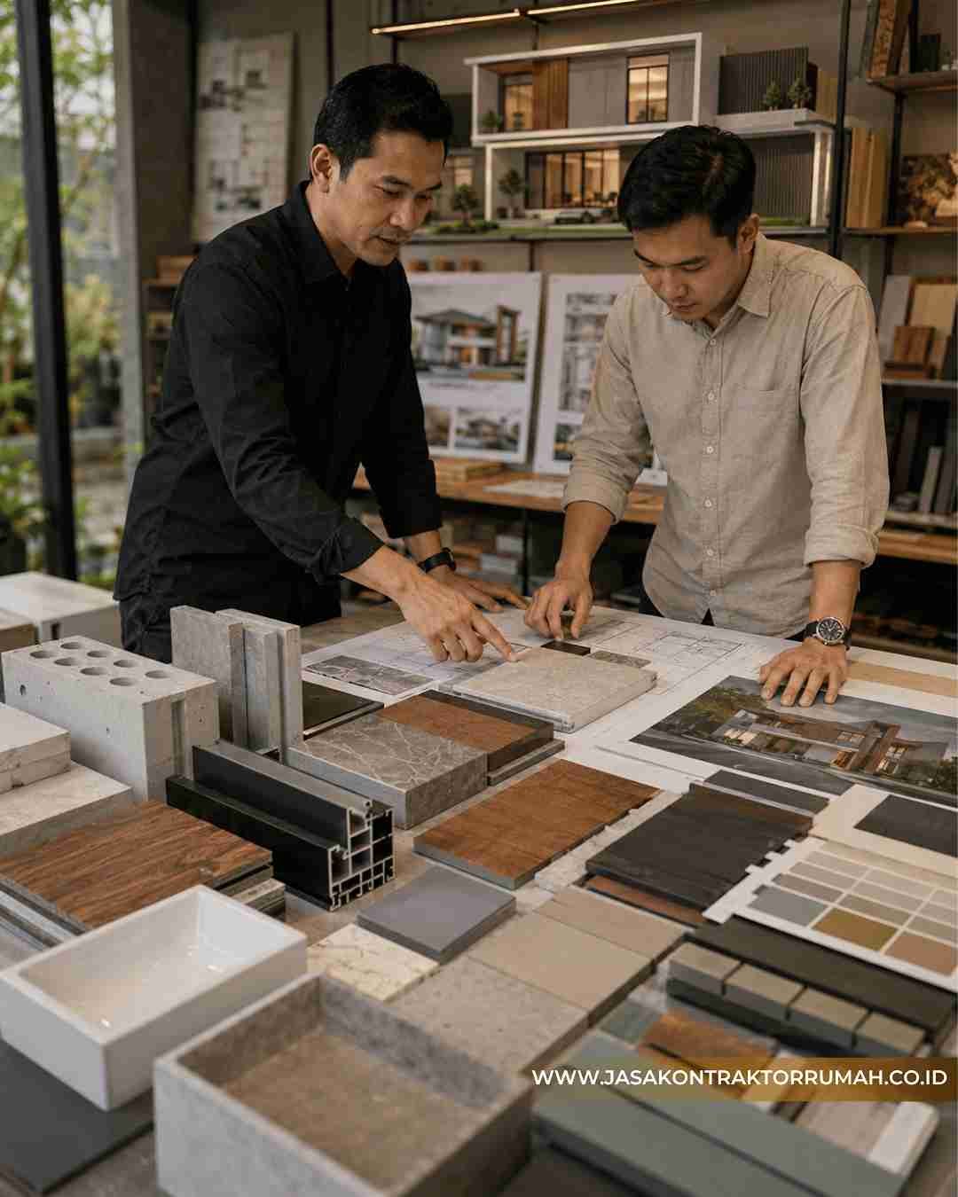Memilih Material Bangunan yang Akan Digunakan