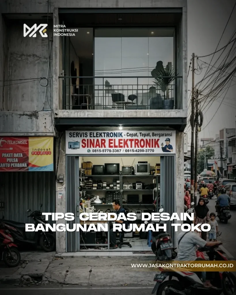Bangunan rumah toko 1