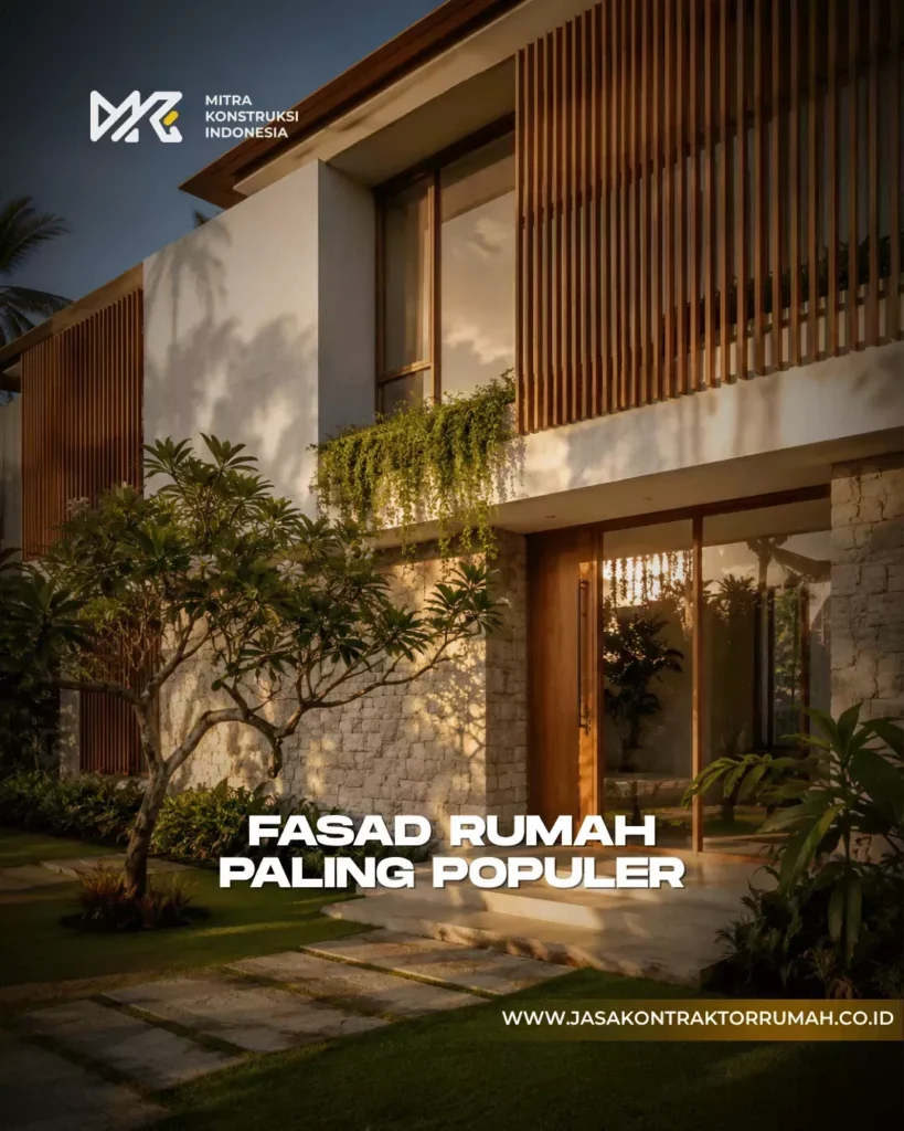 fasad rumah adalah 1