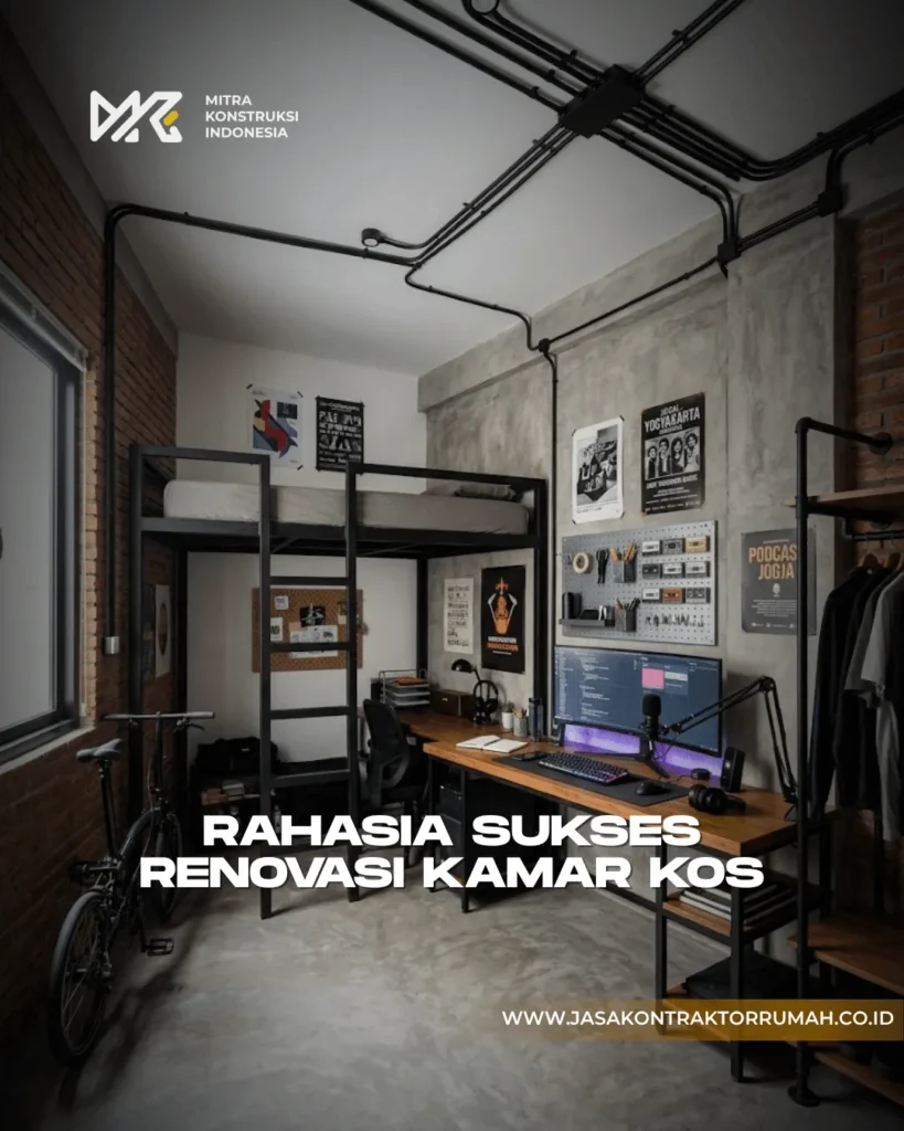 renovasi kamar kos 1